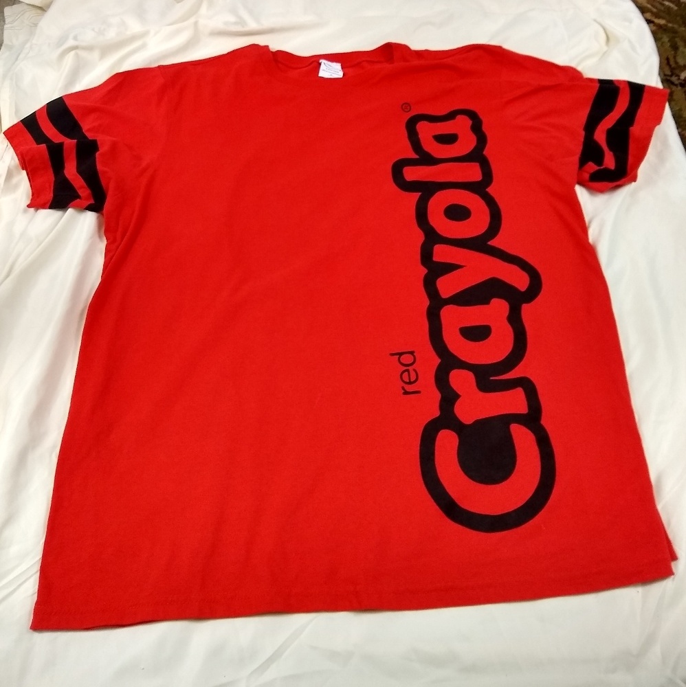 Red crayola T-shirt